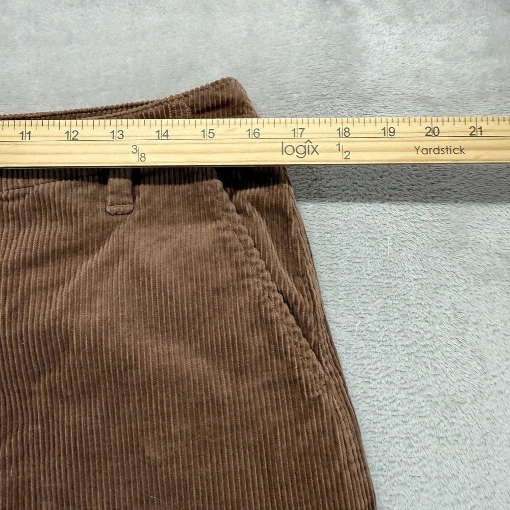 Vintage Gap Pants Women's 6 Corduroy Brown Wide Leg Hi Rise Casual Retro Trouser